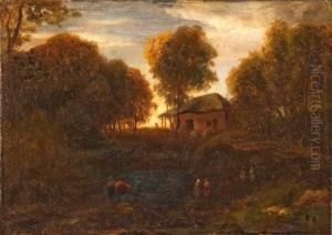Bauernhaus Zwischen Baumen by Philipp Roth