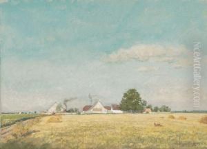 Blick Auf Nederling.