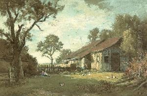 Bauernhof - Dachauer Landschaft
 Mit Bauernhausern.