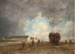 Gathering The Harvest Before The Storm Breaks by Philipp Roth