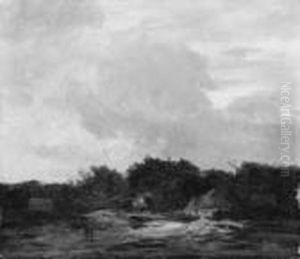 Verso Zweimal Der Nachlasstempel
 Und Ein Klebezettel: Nach J. Ruysdael. Aus Dem Gedachtnis. Privatbesitz
 Aachen.