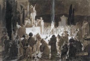 Nachtliche Versammlung by Alexander Rothaug