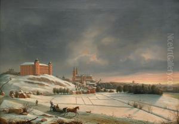 Vy Over Slottet Och Domkyrkan - Uppsala - view 1