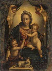 The Madonna And Child With The Infant Saint John The Baptist