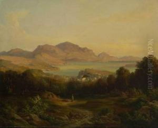 Italienische Kustenlandschaft. - view 1