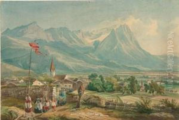 Blick Auf Garmisch Und Partenkirchen. - view 1