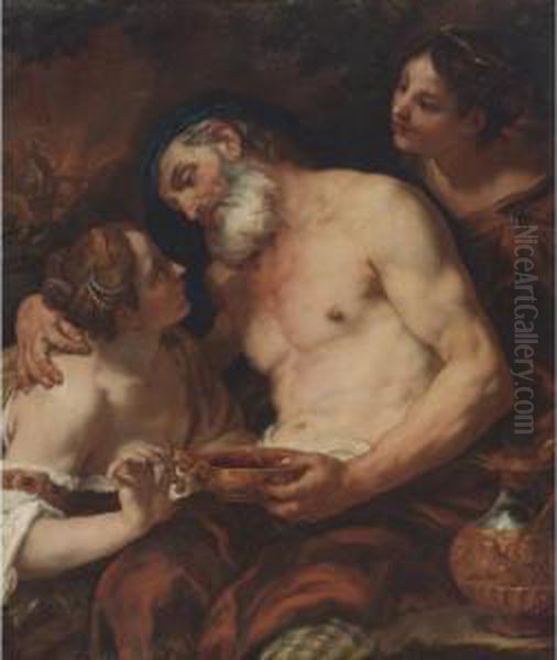 Lot And His Daughters - view 1