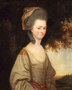 Portrait of a lady by Gainsborough Dupont
