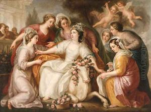 The Rape of Europa by Jean-baptiste Deshays