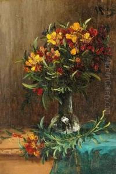 Vase De Giroflees - view 1
