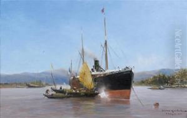 Bateaux Au Tonkin - view 1