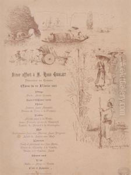 Menu D'un Diner A Paris - view 1