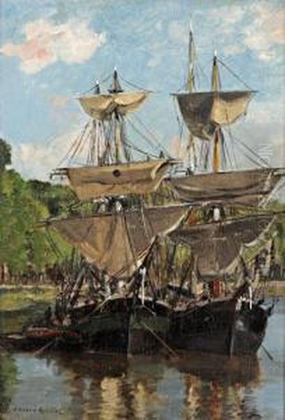 Voiliers Au Port - view 1