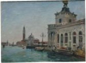 Vue De Venise by Gaston-Marie-Anatole Roullet