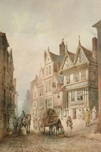 Town Street Scene by Charles Rousse