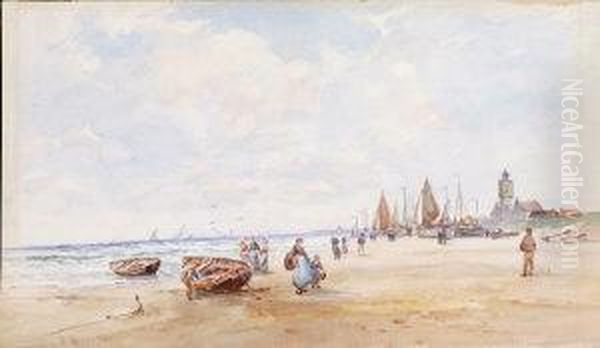 On Whitby Sands - view 1