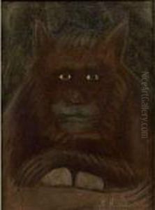 Singe Fantomatique by Henri Julien Rousseau