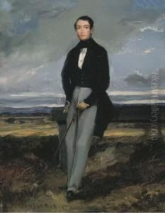 Portrait D'homme A La Campagne