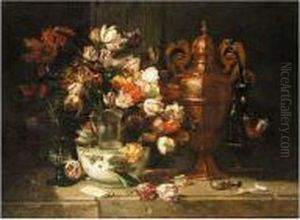 Nature Morte Aux Tulipes