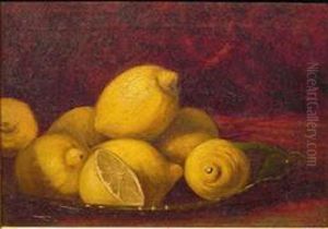 Still Life With Lemons by Philippe Rousseau