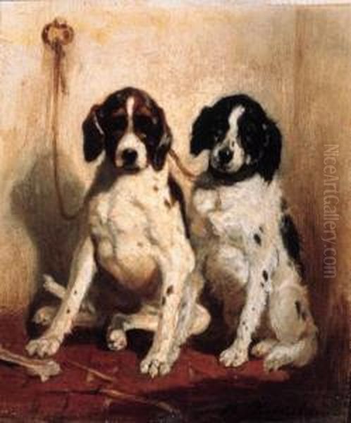 Pointers In A Kennel - view 1