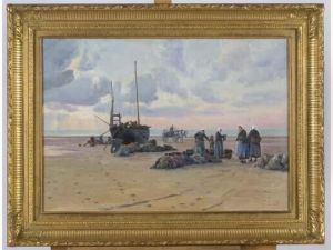 Le Ramendage Des Filets, Plage De Berck
