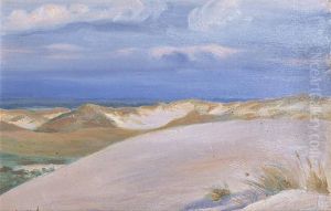Dunes A Berck by Charles Emmanuel Roussel