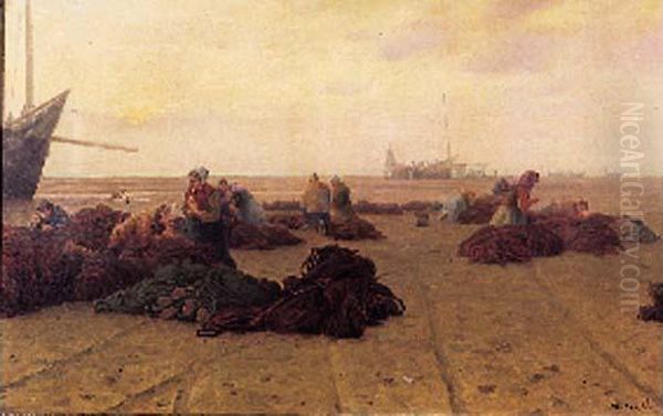 La Priere Des Pecheurs Sur La Plage - view 1