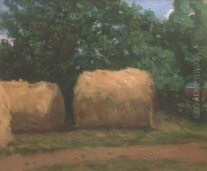 Haystacks by Theodore Casimir Roussel