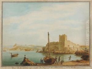 Vue De La Tuerie Et Partie Du Lazaret De Marseille