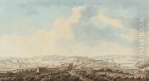 Vue De La Ville Valette Prise De La Campagne