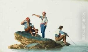 Bateau De Peche De Marseille; And Other Studies Of Boats And Fishermen by Joseph Roux