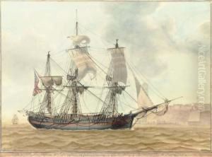 The American Merchantman Ulysses by Joseph Roux