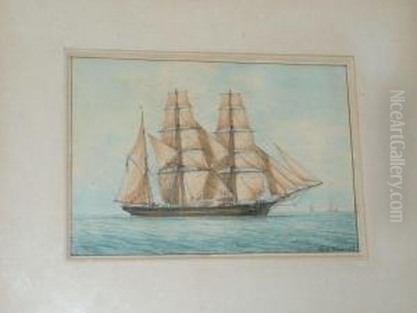 Goelette En Mer. - view 1