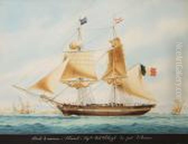 Belgische Handelschip 'l'escaut' Voor Noord-afrikaanse Kust - view 1