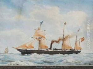 America, Cap. F. Carbonell by Francois Geoffroy Roux