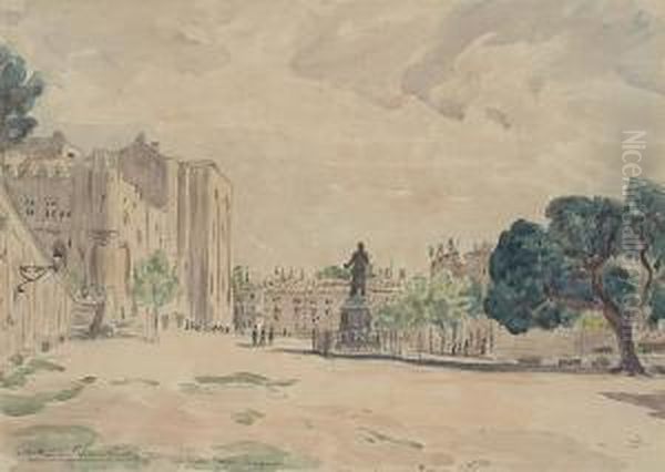 Landscape At Cagnes (renoirs House) - view 1