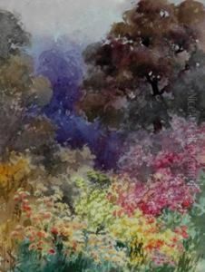 Forest Wildflowers by Marian Ellis Rowan