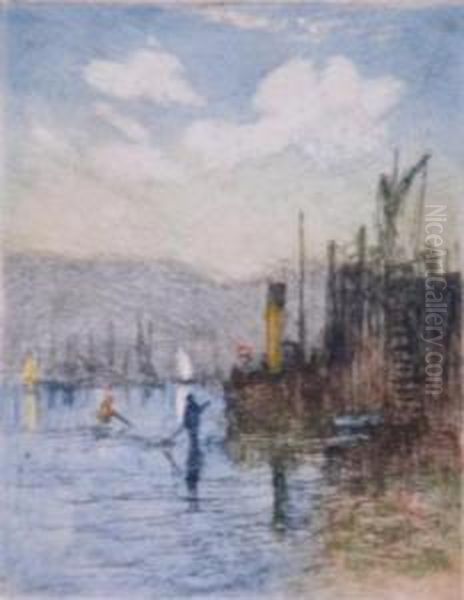 Submarine Pier, Falmouth. - view 1