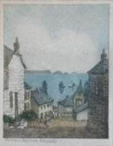 Gerran's Bay From Portscatho. by Claude Hamilton Rowbotham