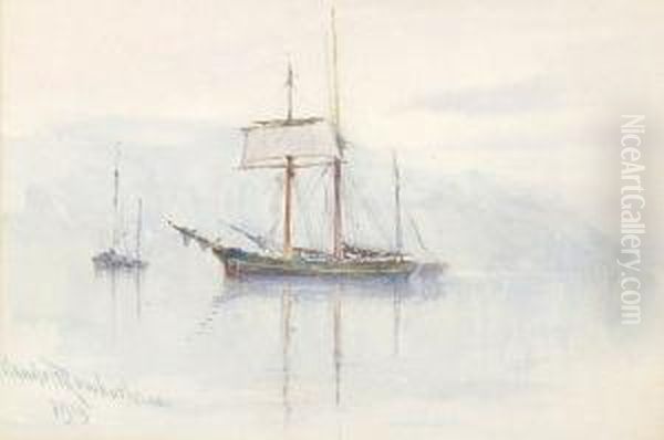 Shipping At Anchor - view 1