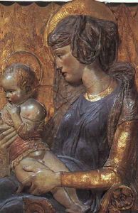 Virgin and Child 1440 by Donatello (Donato di Niccolo)
