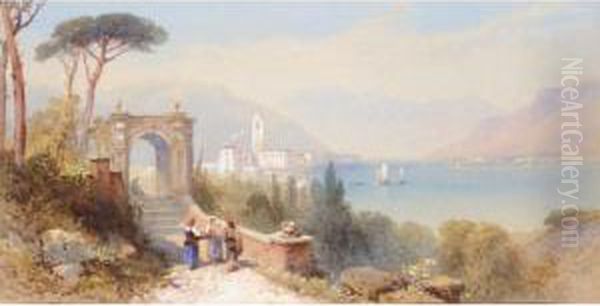 Italian Lake Scene - view 1