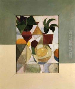 Still Life with Apples by Theo van Doesburg
