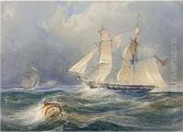 A Frigate In A Stiff Breeze - view 1