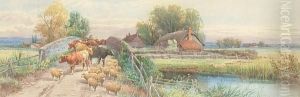 The Homeward Journey, Near Arundel, Sussex