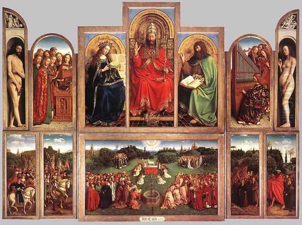 The Ghent Altarpiece (wings open) 1432 - view 1
