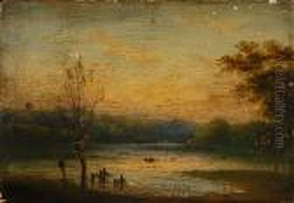 "martlesham Creek" At Dusk - view 1