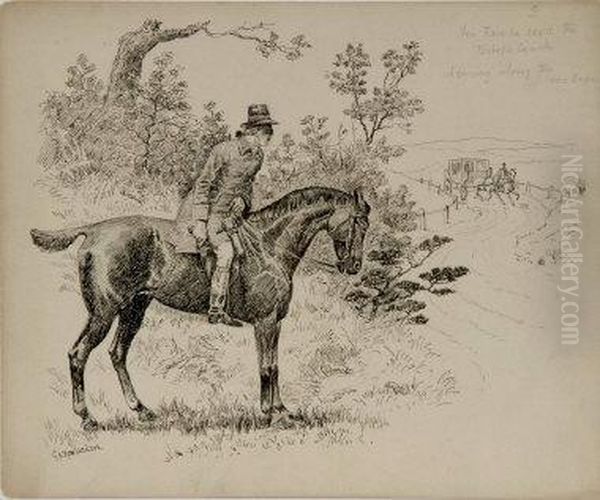 Dick Turpin Awaiting The Bishop's Coach - view 1