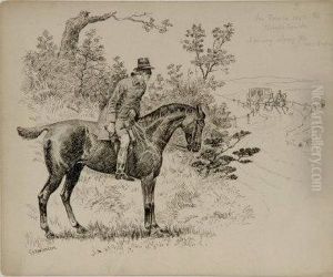 Dick Turpin Awaiting The Bishop's Coach by George Derville Rowlandson